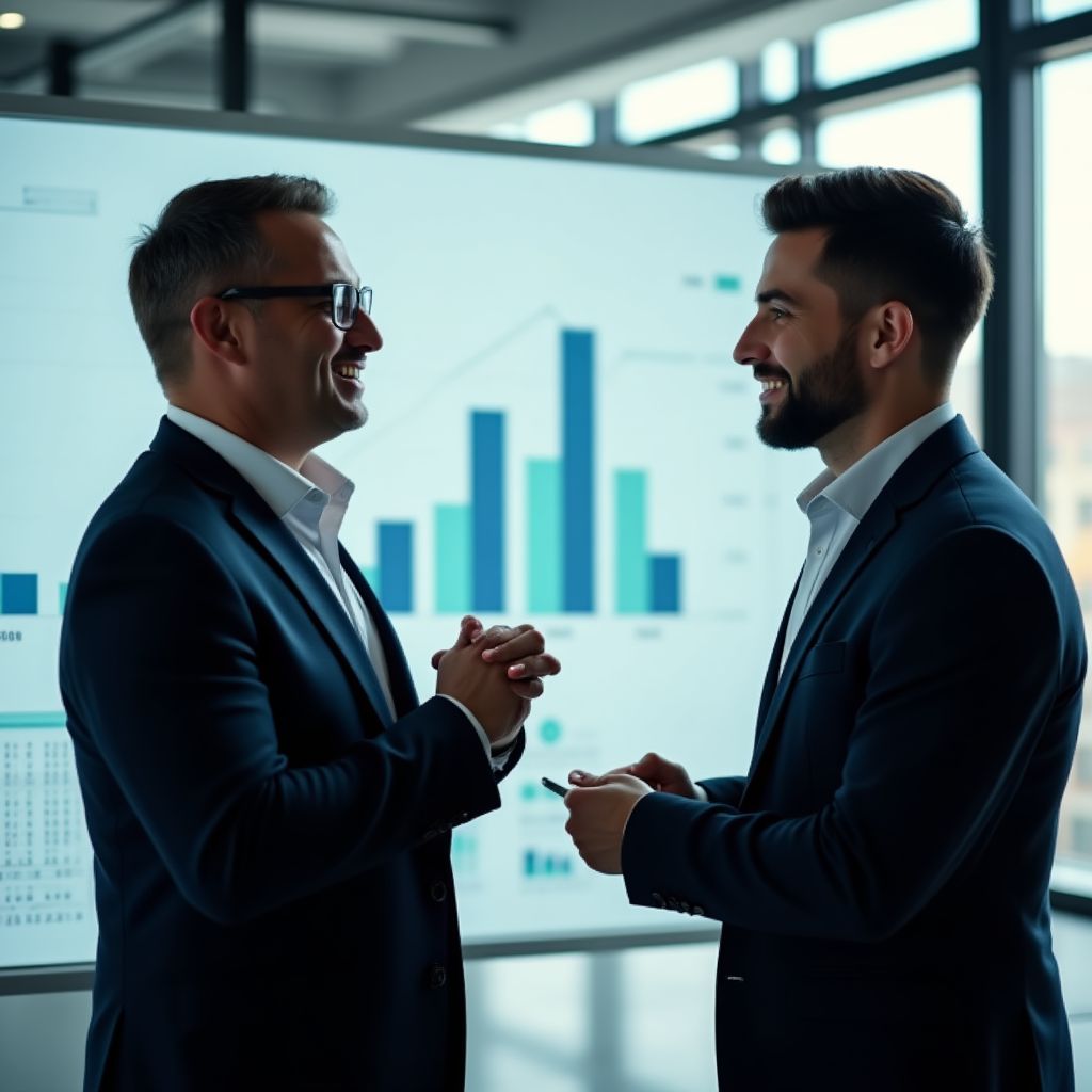 Fundadores de InviertePro en la oficina central